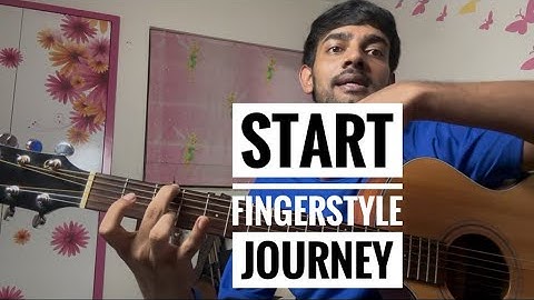 How to start Fingerstyle journey when already play open chords and scale lesson in Hindi by Amit S 