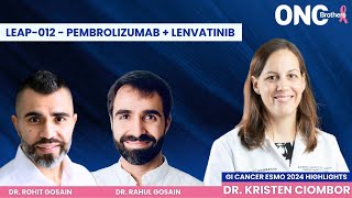 LEAP-012 from ESMO 2024 - Pembrolizumab + Lenvatinib Added to TACE Improved PFS in HCC