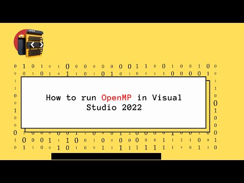 How to run OpenMP in Visual Studio 2022| تنفيذ أول برنامج OpenMP  في فيجوال إستديو 2022