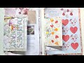 Making Daphne’s Diary journals: Choosing pages