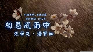 【華語好歌曲】張學友、湯寶如《相思風雨中》1990年代經典歌曲
