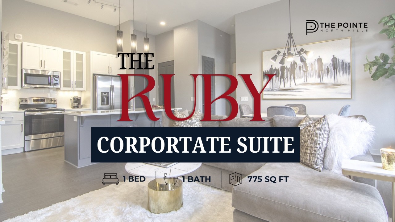Ruby Corporate Suite | Fully-Furnished Luxury Apartment | The Pointe North Hills | The Pointe North Hills