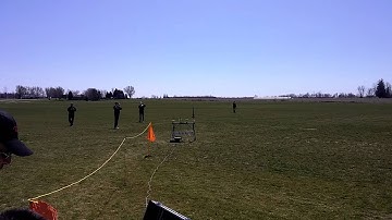 Estes Photon Probe on a C6-5. First rocket built entirely by my 8-year old son