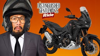 The only Adventure Bikes at the Distinguished Gentleman's Ride???