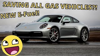 Porsche's NEW E-Fuel Will Save The Internal Combustion Engine! WHILE MAKING IT CLEANER THAN A TESLA?