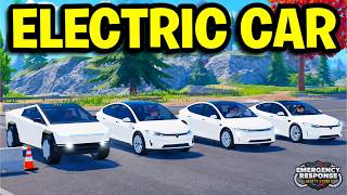 Every ELECTRIC CAR Race At The AIRFIELD! (ERLC)