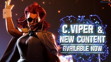 Street Fighter 6 - C. Viper Update Launch Trailer