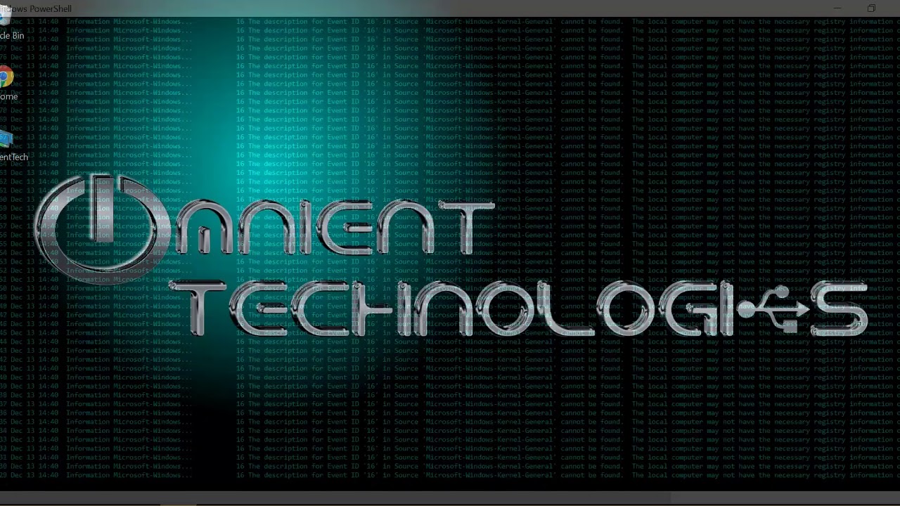 Company tech screen saver YouTube