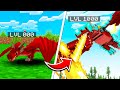 I TRAINED A MAX LEVEL FIRE BREATHING DRAGON In MINECRAFT!