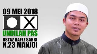 N.23 MANJOI VOTE FOR USTAZ HAFEZ SABRI