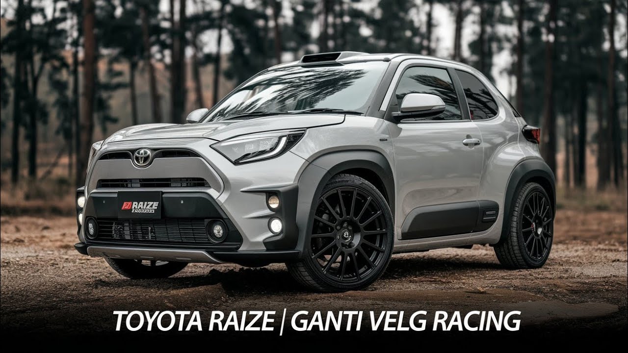 Mobil Raize Racing Modifikasi Mobil Toyota Raize Ganti Velg Racing Hsr Type Keunikai Hsr ...