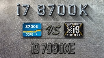 i7 8700K vs i9 7980XE Benchmarks | Gaming Tests Review & Comparison