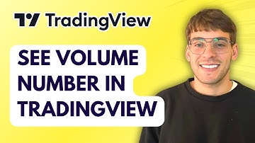 How to See Volume Number in TradingView [2025 Guide]