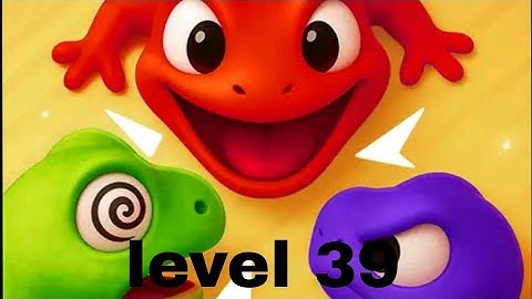 Gecko go level 39 walkthrough and solution 