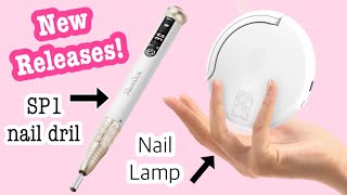 MelodySusie NEW Releases | SP1 Rechargeable Cordless Nail Drill | 2 in 1 UV/LED Nail Art Lamp