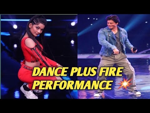 VARTIKA JHA ka performance SHARUKH KHAN ke samne #danceplus #vartikajhaperformance