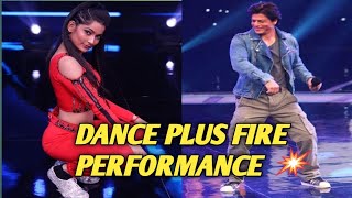 VARTIKA JHA ka performance SHARUKH KHAN ke samne #danceplus #vartikajhaperformance