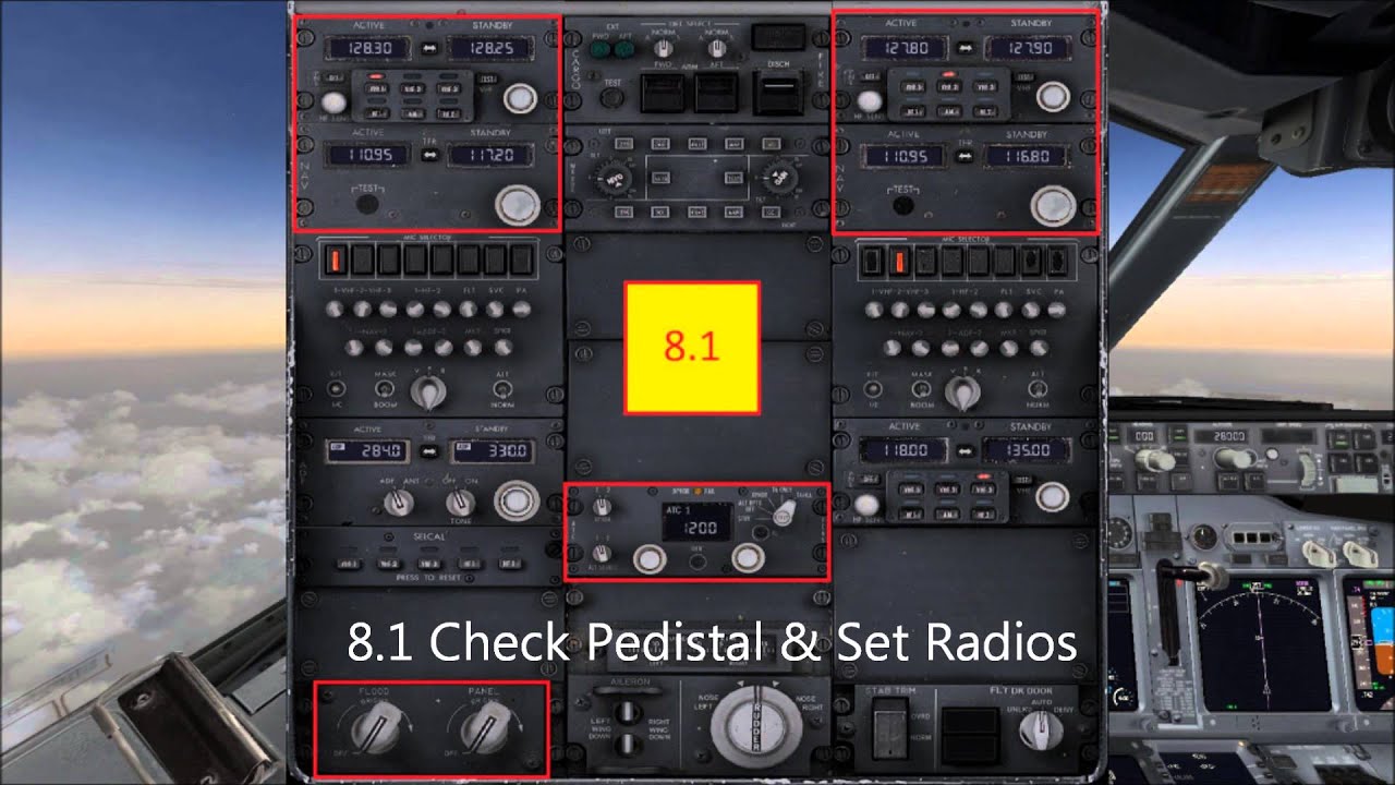 Very Easy PMDG 737 NGX Tutorial- From Cold 'n' Dark to ready for ...