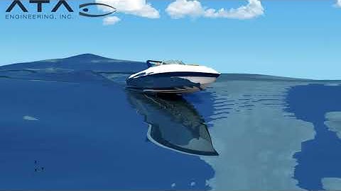 STAR-CCM+ Planing Hull Simulation with Adaptive Meshing Refinement