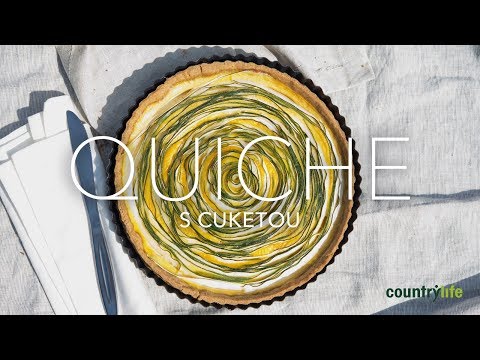 Video: Ako Sa Robí Cuketový Quiche