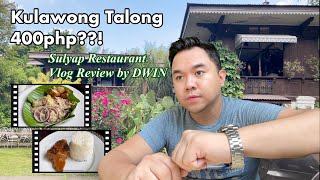 Kulawong Talong sa SULYAP Restaurant, worth it ba?