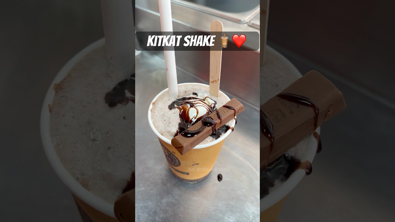 Kitkat Shake 😍 #shorts #foodie #food #trending #viralvideo #delhi #streetfood #foodlover #ytshorts