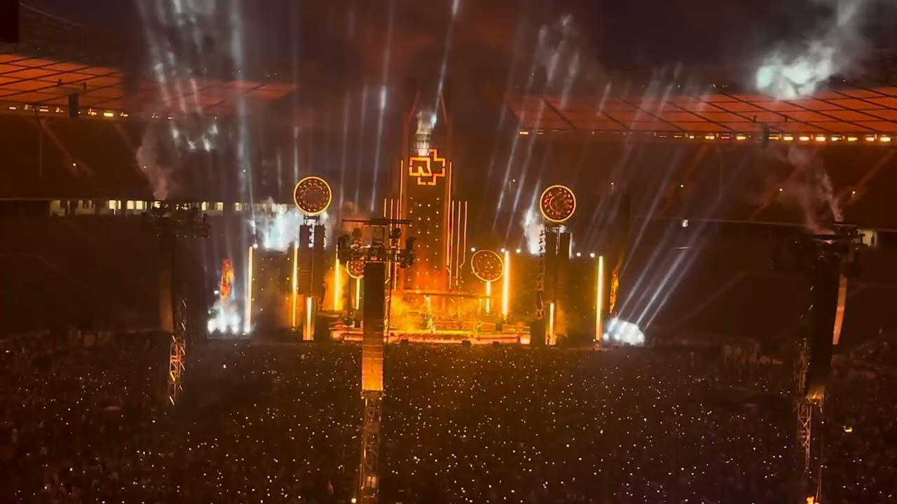 Rammstein live - Sonne - Olympiastadion Berlin, 15.07.2023