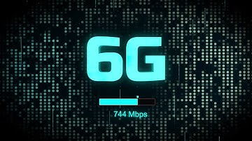 6G Technology With Internet Speed Background 4K Loop Video | No Copyright Background Loop Video