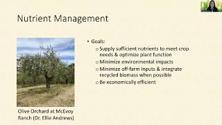 Fruit Tree Management  - Part 3: Nutrient & Water Management