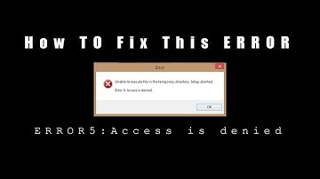 How to fix SYS_ERROR 5: Access is denied in OPENIV (فارسی- Persian)