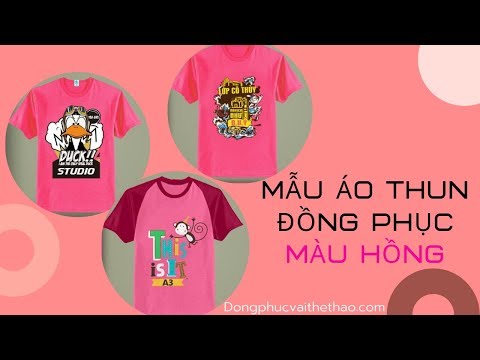 Công ty may áo thun đồng phục màu hồng hà nội quận 9