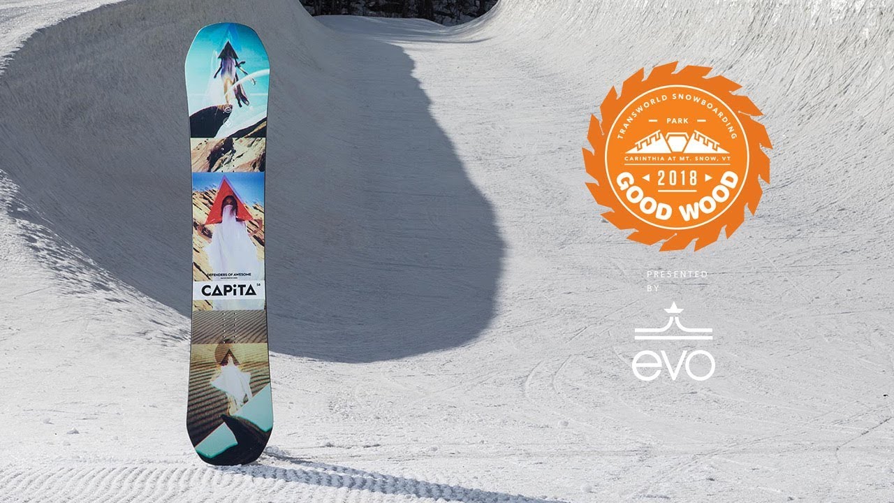 kamp Vorm van het schip Handboek Capita Defenders of Awesome - Good Wood Snowboard Reviews : Best Men's Park  Snowboards of 2017-2018 - YouTube