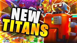 2 NEW TITANS & WORMHOLE BOSS in Mega Tower (Update 0.8.7)