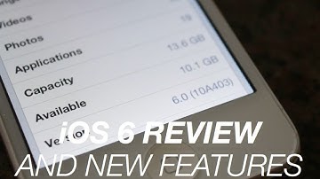 Apple iOS 6 Review and New Features (Final 6.0 version)
