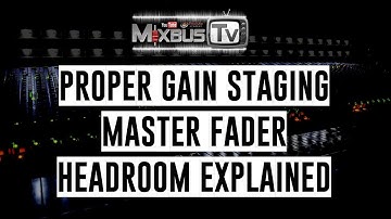 GAIN STAGING: How to Set Proper Levels ITB, Tracking, Master Fader Headroom Easiest Way