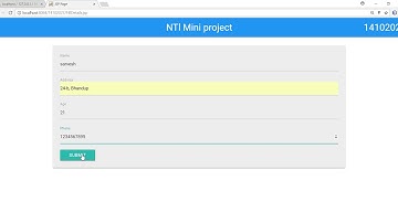 Login, Registration and auto populated dropdown(Ajax JQuery)