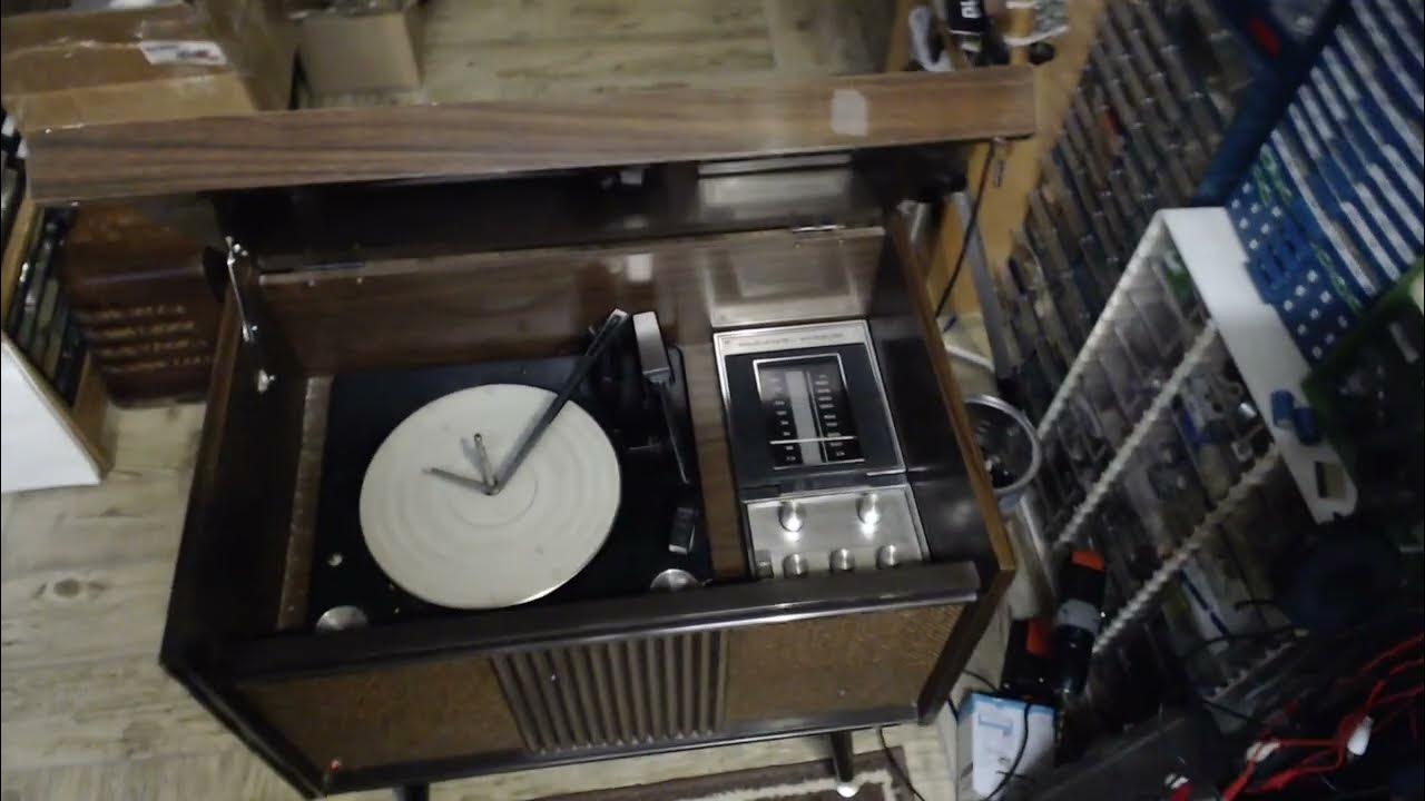 Nivico 23S202 Console Stereo Video 1 Record Player Restoration YouTube