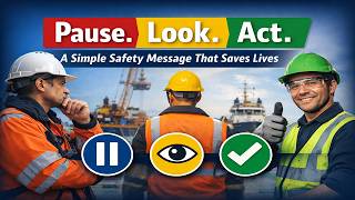 Pause. Look. Act. | A Simple Safety Message That Saves Lives