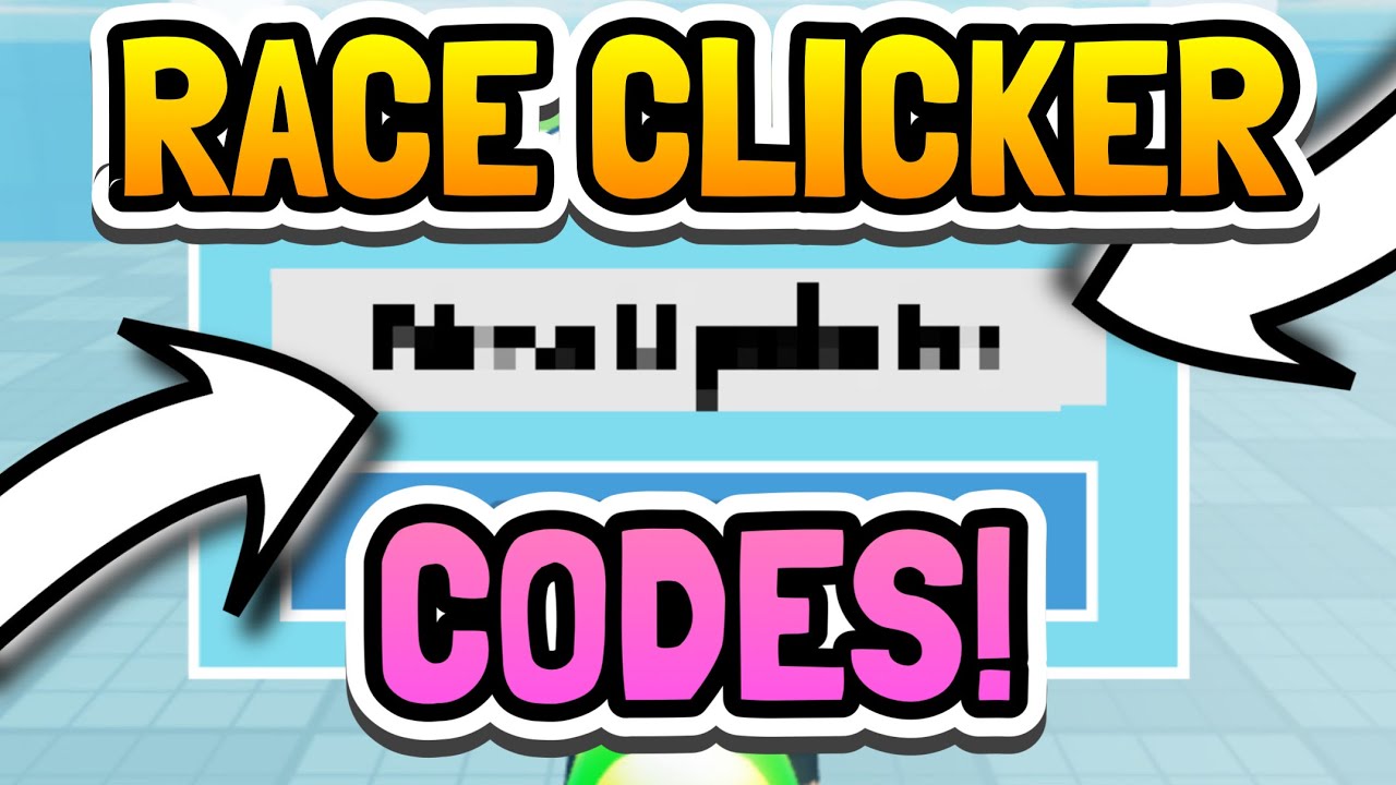 RACE CLICKER CODES! ROBLOX YouTube