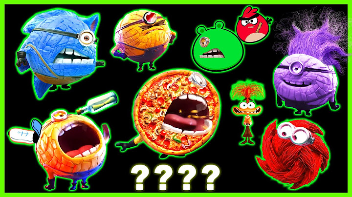 40 Minions Angry Super Heroe, Compilations, Sound Variations in 494 Seconds