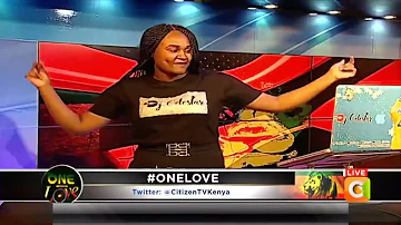 DJ Celestar at Citizen Tv One love Alongside MC Masilver and Dj Blast