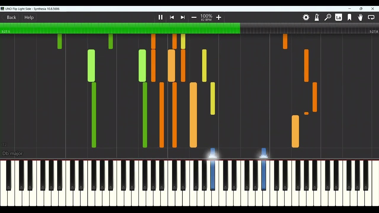 UNO Flip Light Side Synthesia