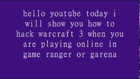 warcraft 3 hack
