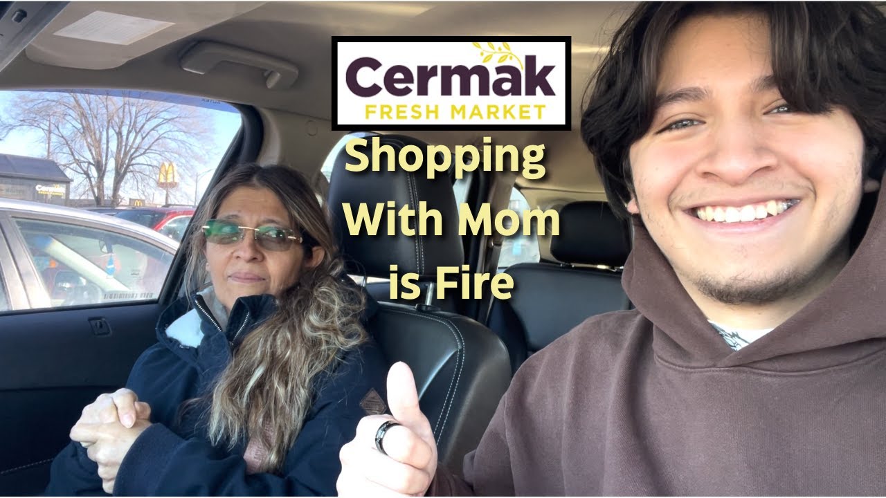 Grocery Shopping at CERMAK With My Mom is FIRE!
