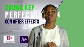 CHROMA KEY Rápido y PERFECTO en AFTER EFFECTS 2024 (Mas Truco! )