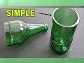 बियर की बोतल को आसान तरीके से काटे/ How To Cut Glass Bottle Using Petrol At Home Step By step