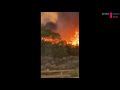 Разрушительный огненный смерч в США попал на видео