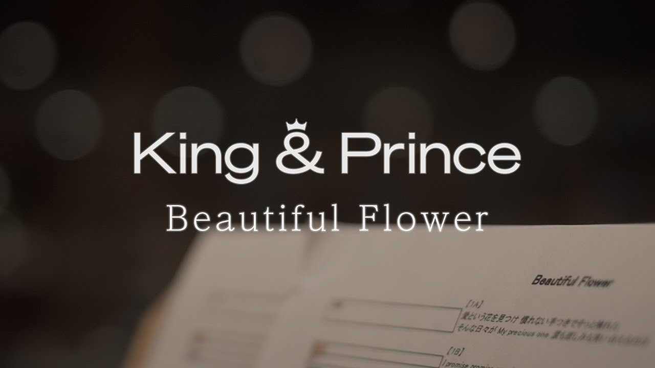 ⁣King & Prince「Beautiful Flower」Recording Movie