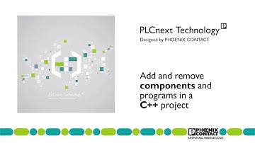 How to add or remove programs and components in C++ programming | PLCnext Technology
