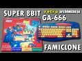 Pegasusowa klawiaturka GA-666 Super 8bit - Famiclone | Retro archiwizacja - odcinek 153